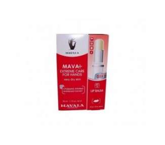 Mavala Extreme Care Set for Dry Hands and Lip Balm
