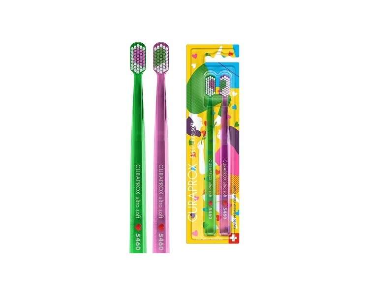 Curaprox CS 5460 Ultra Soft Toothbrush Love 2023