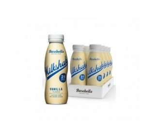 Barebells Creamy Protein Shake Low Sugar 24g Protein per Bottle Lactose Free 8 x 330ml Vanilla Milkshake