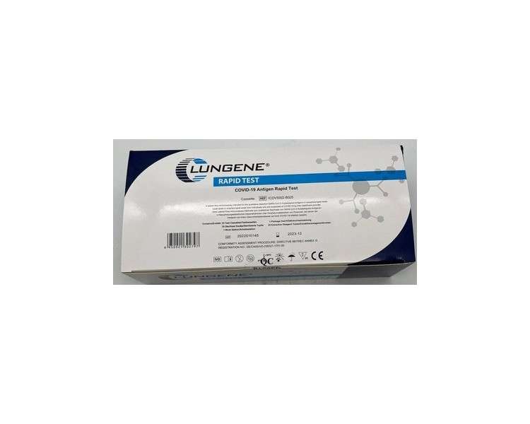 Clungene Rapid Test Covid-19 Rapid Antigen Test 25 Pieces Per Pack / C57