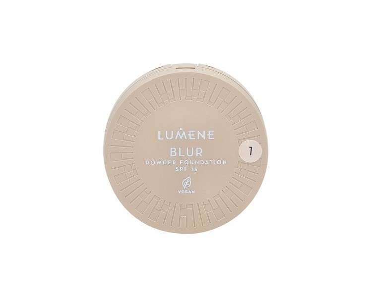 Lumene Blur Longwear Longwearing Pressed Powder Spf 15 1 10g