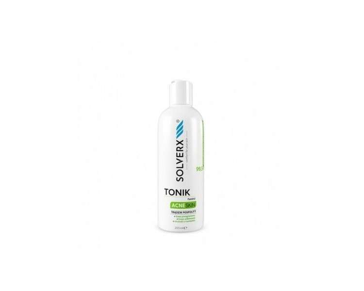 SOLVERX Acne Skin Face Tonic 200ml