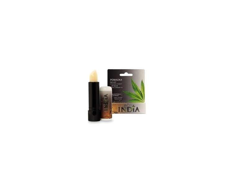 India Cosmetics Lip Balm with Hemp Oil and Almond Oil and Vitamin E