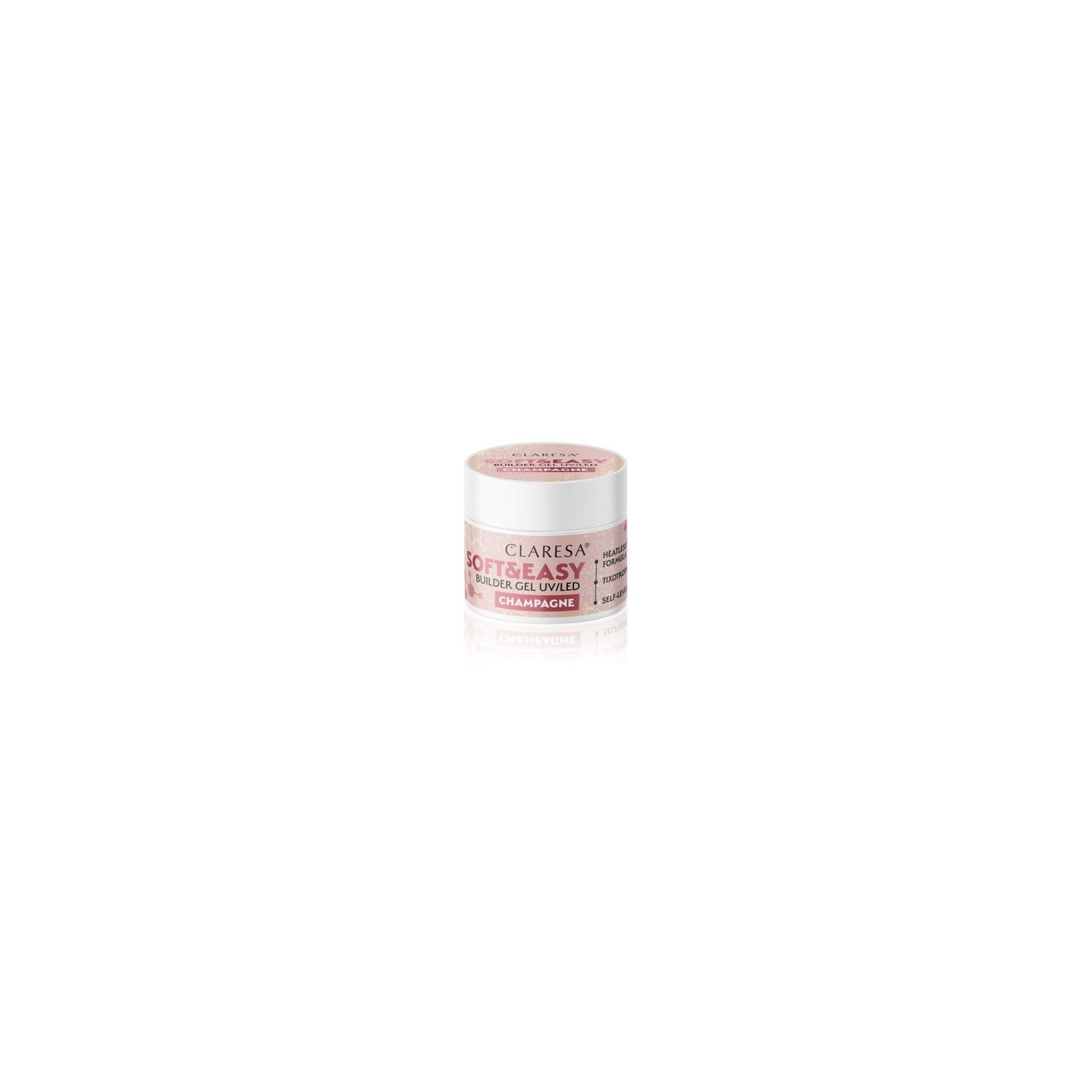 Claresa Soft&Easy Champagne Builder Gel 45g