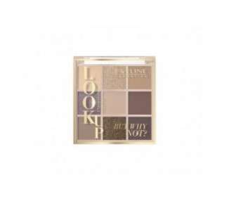 Eveline Look Up, But Why Not? 9 Colors Eyeshadow Palette Of Pink