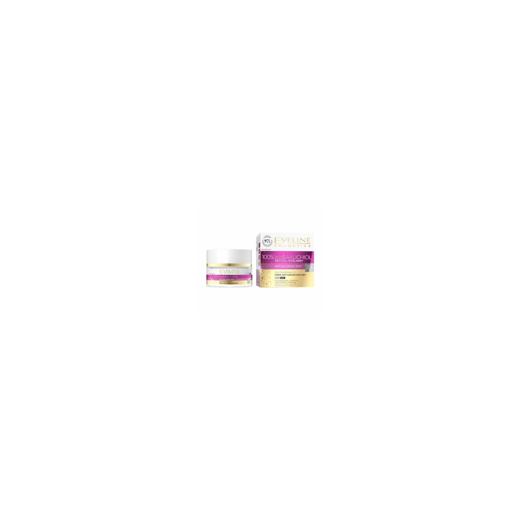Eveline Biobakuchiol Multi-Repair Anti-Gravity Cream 70+ 50ml