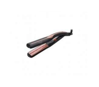 ADLER AD 2318 Hair Straightener and Curler with Adjustable Temperature and Infrared Technology Ceramic Plates