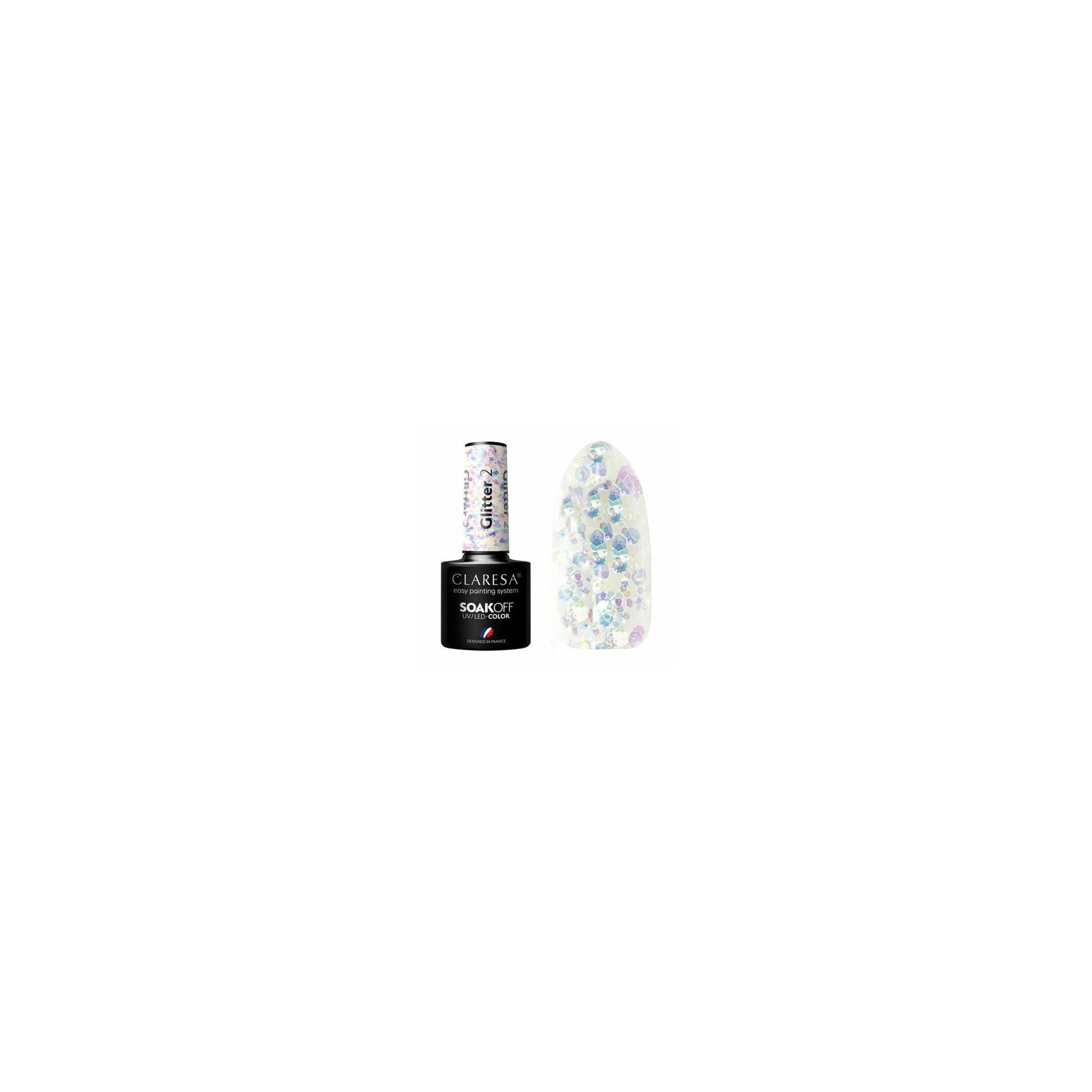 Claresa Soak Off Hybrid Nail Polish 2.5ml