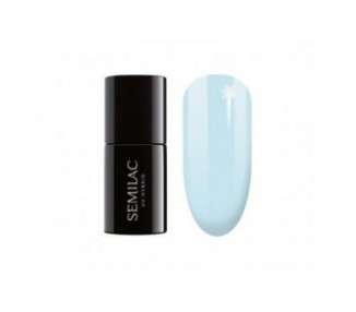 Semilac UV Nail Polish Blue Cloud 386 7ml - Colorful and Long-Lasting Nail Polish for Intensive Nails