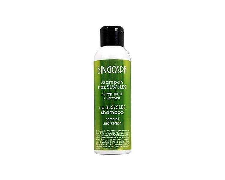 SLS/SLES-Free Shampoo for Sensitive Scalp or Hair with Keratin and Horsetail 100ml