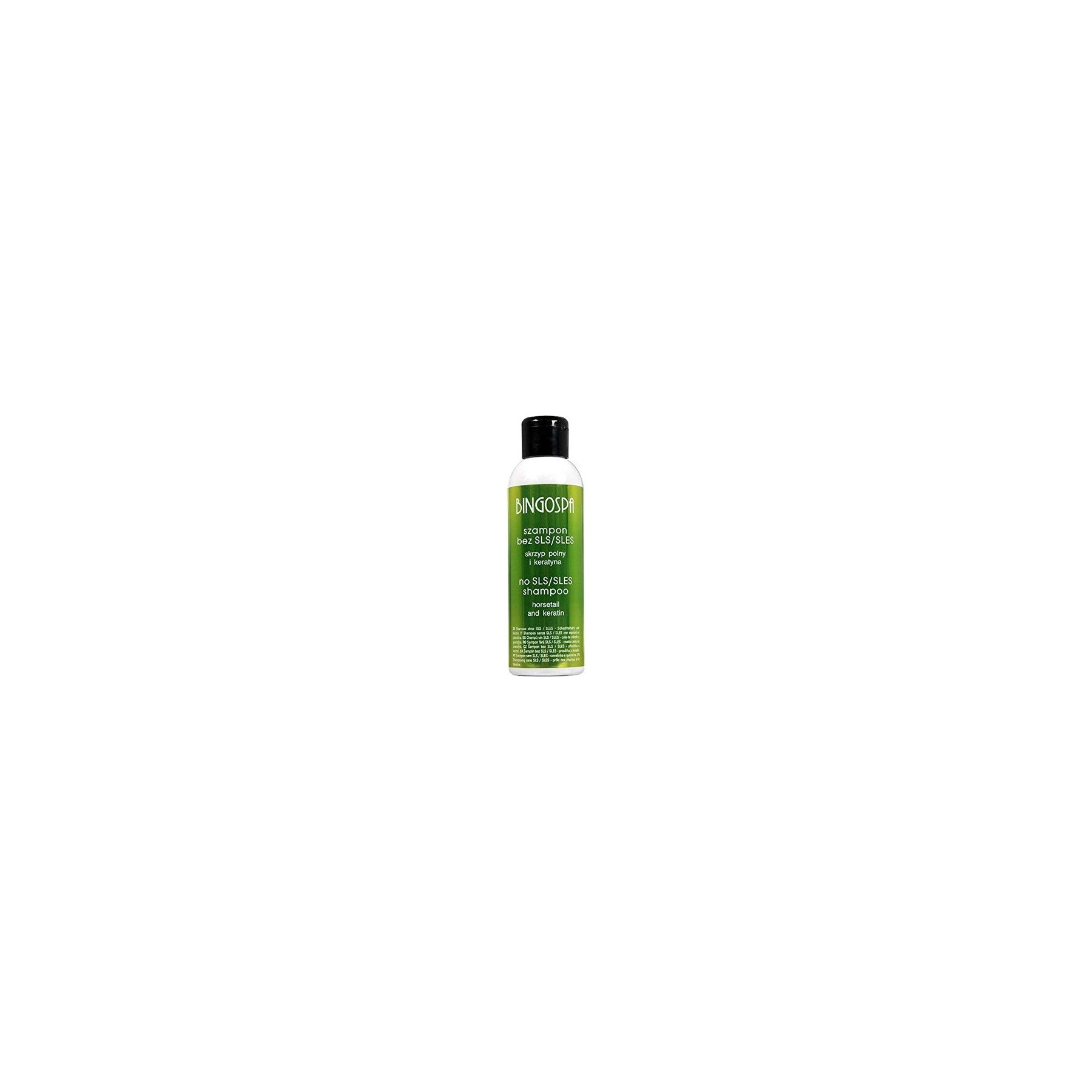 SLS/SLES-Free Shampoo for Sensitive Scalp or Hair with Keratin and Horsetail 100ml