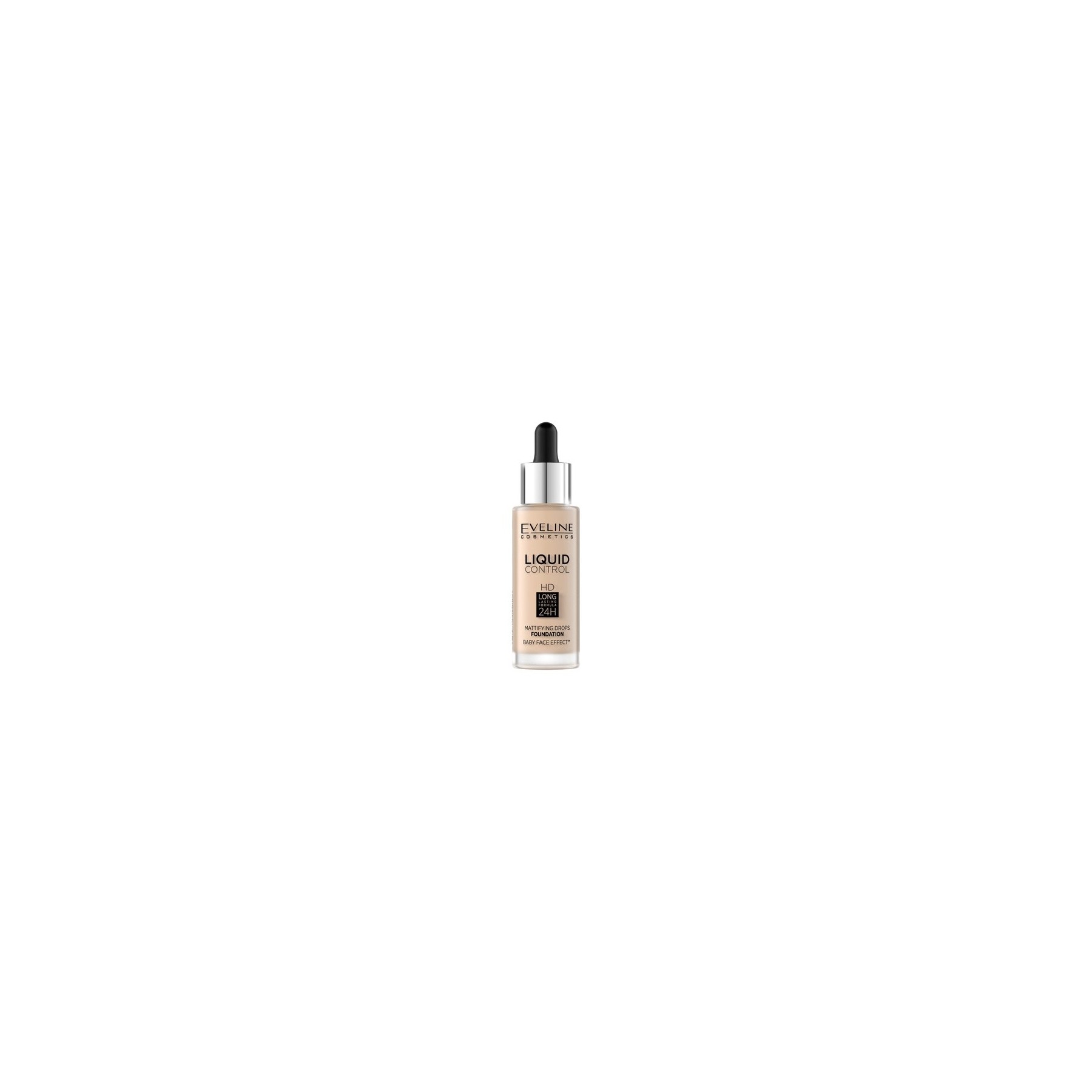 Eveline Cosmetics Liquid Control HD Mattifying Face Primer 32ml No. 001 Porcelain