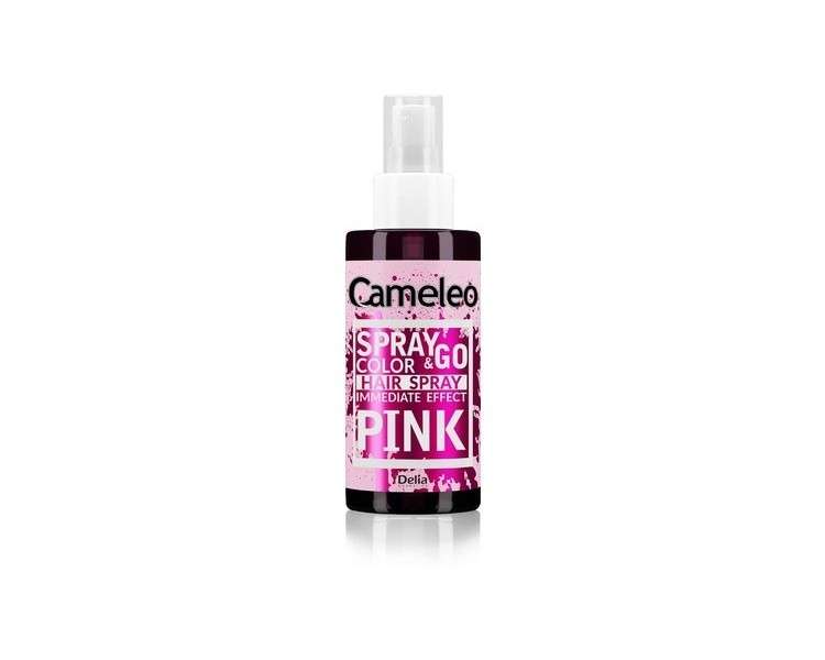 Cameleo Spray & Go Hair Color Spray Pink for Blonde, Platinum Blonde & Gray Hair 150ml