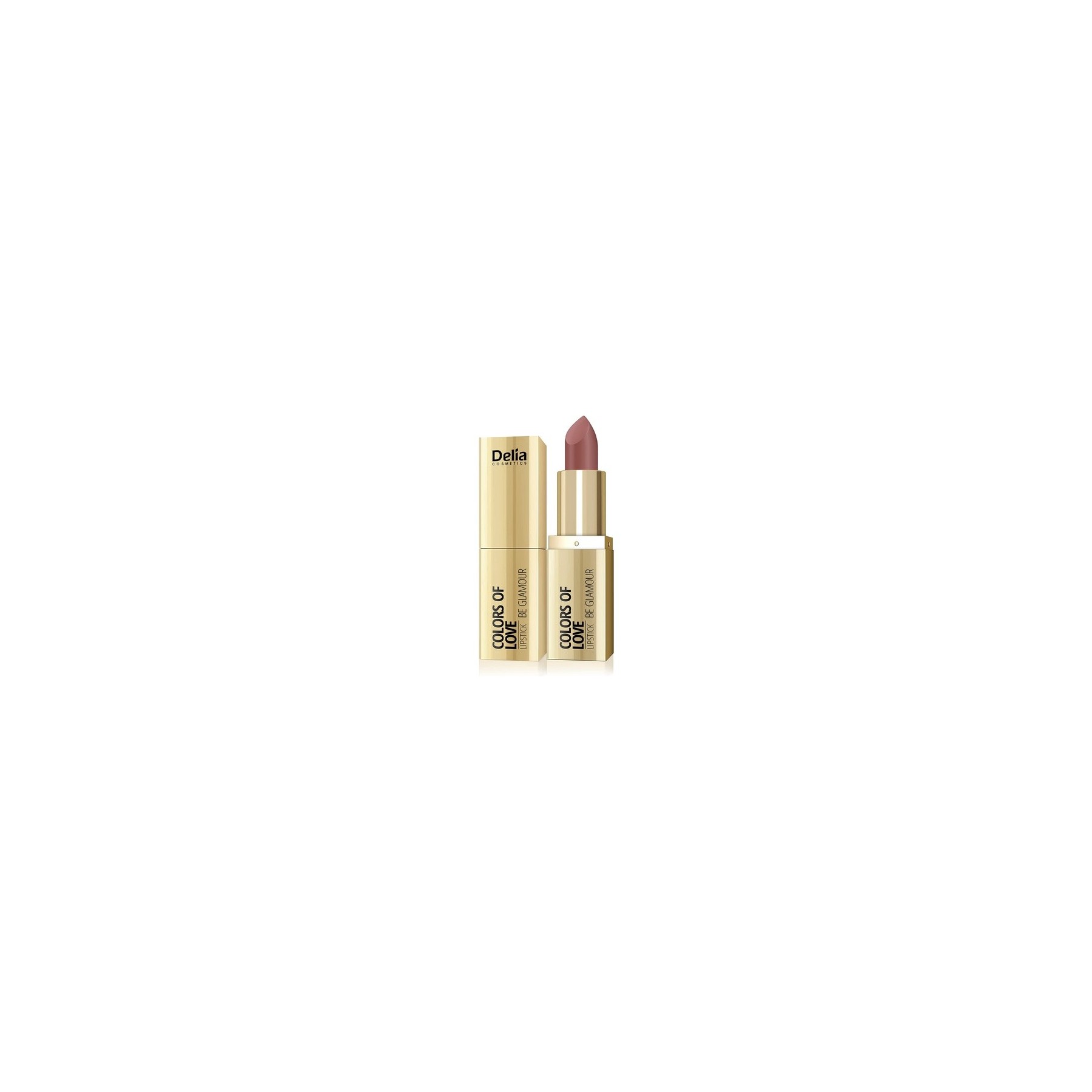 Delia Cosmetics Colors of Love Creamy Lipstick Stick Double Date Gloss Lips Long-Lasting Effect 4g