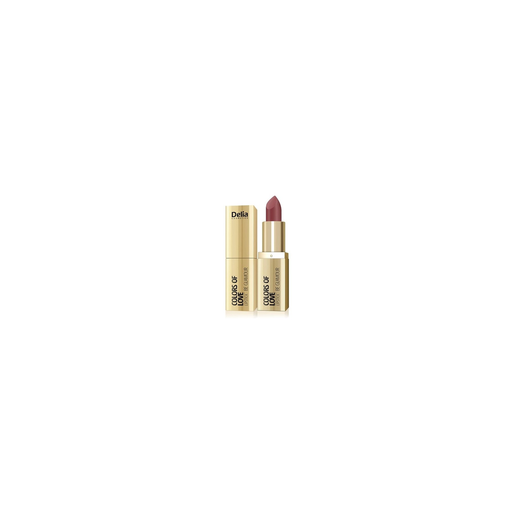 Delia Cosmetics Colors of Love Creamy Lipstick Stick Romantic Rose Gloss Lips 4g