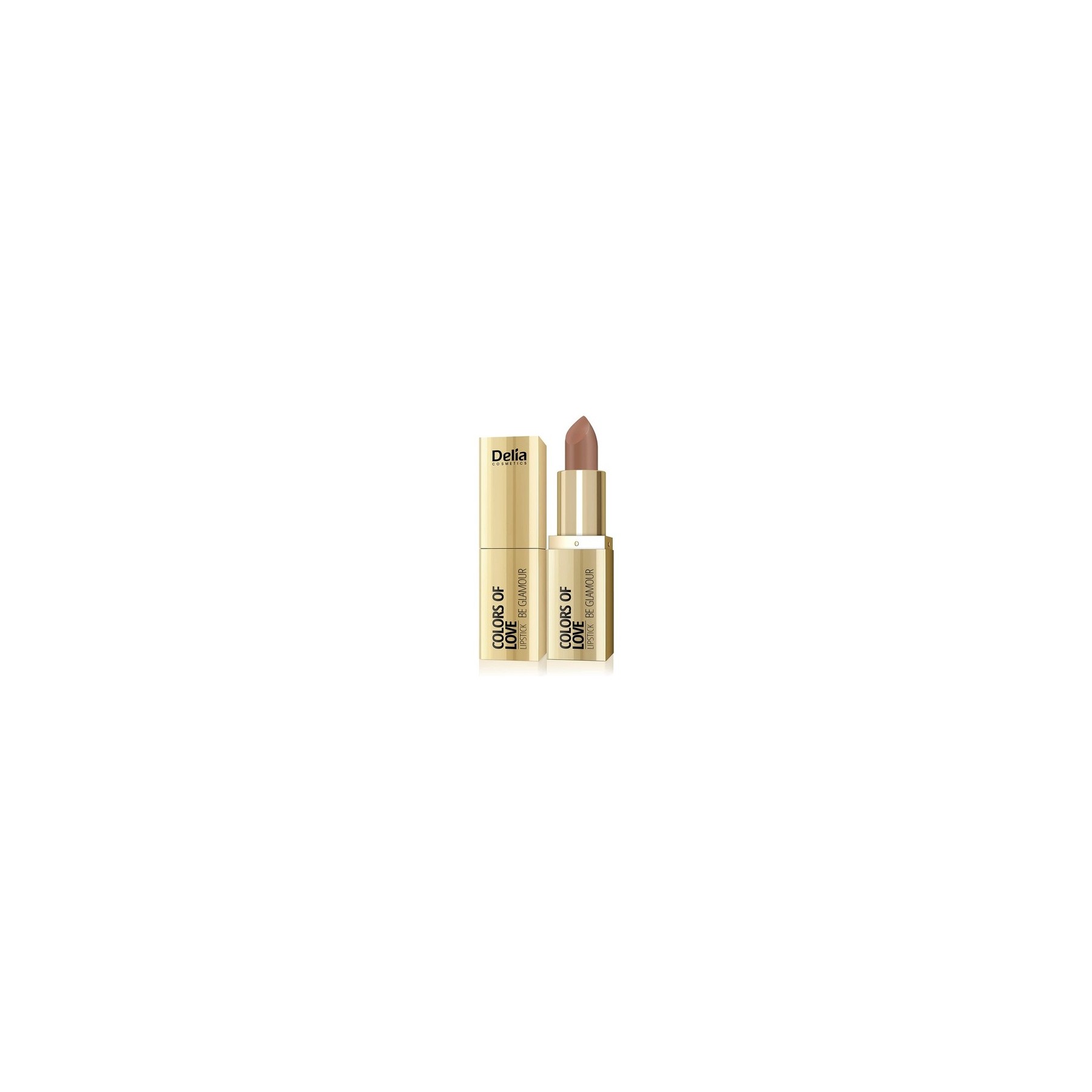Delia Cosmetics Colors of Love Creamy Lipstick Stick Nude to Me Gloss Lips Long-Lasting Effect 4g