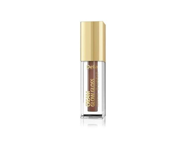 Delia Cosmetics Creme Glow Gloss Lipstick No. 208 Brownie 5ml
