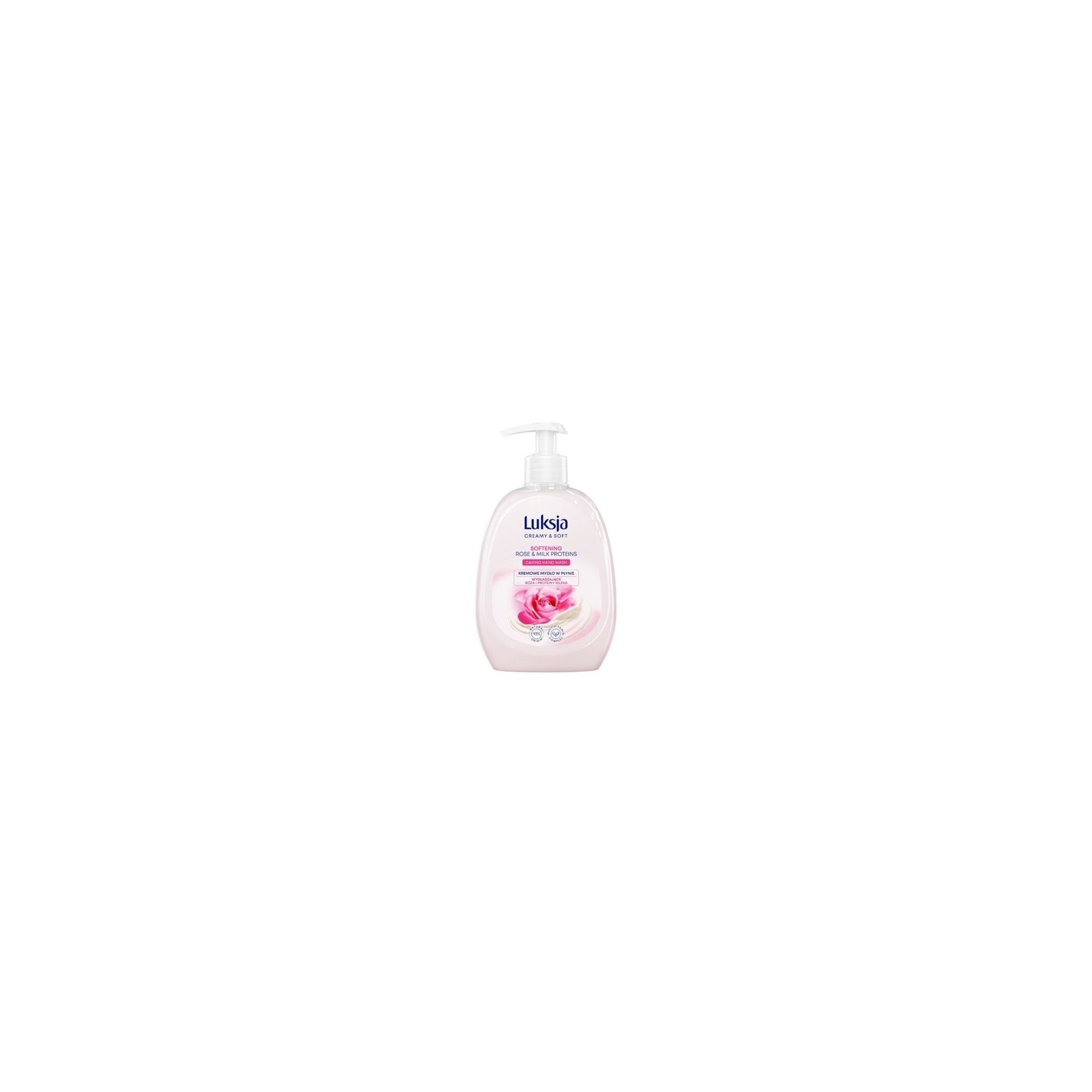 Luxja Creamy and Soft Smoothing Rose and Milk Protein Liquid Soap 500ml