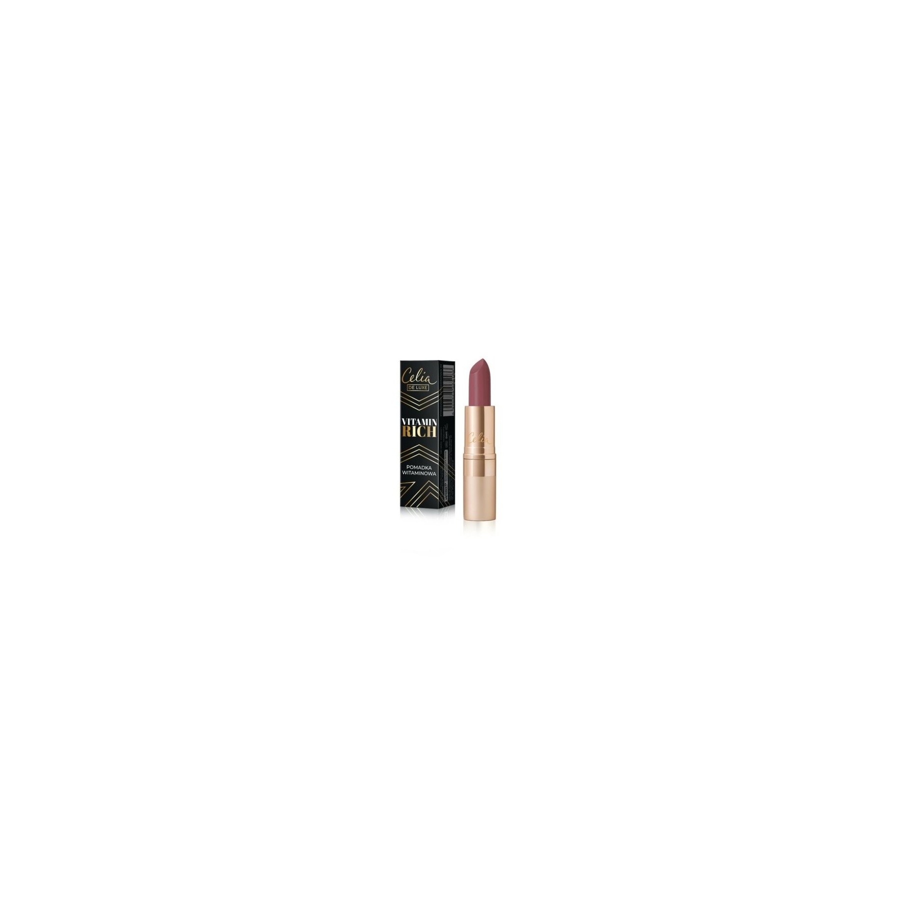 Celia De Luxe Moisturizing Vitamin Rich Lipstick No. 08 3.5g
