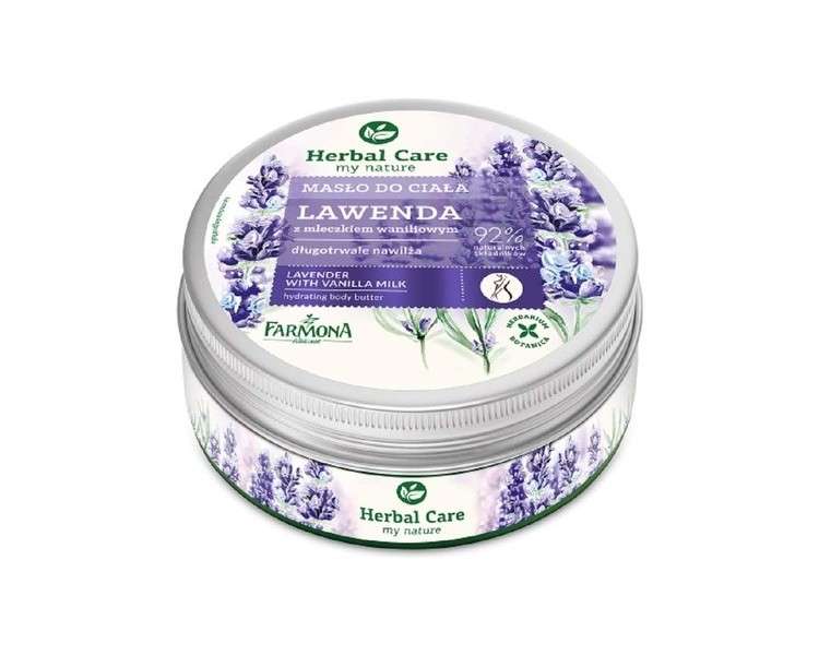 Farmona Herbal Care Lavender Hydrating Body Butter with Vanilla Milk 200ml