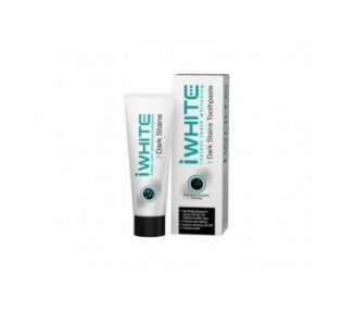 iWhite Dark Stains Teeth Whitening Toothpaste with Activated Charcoal 75ml
