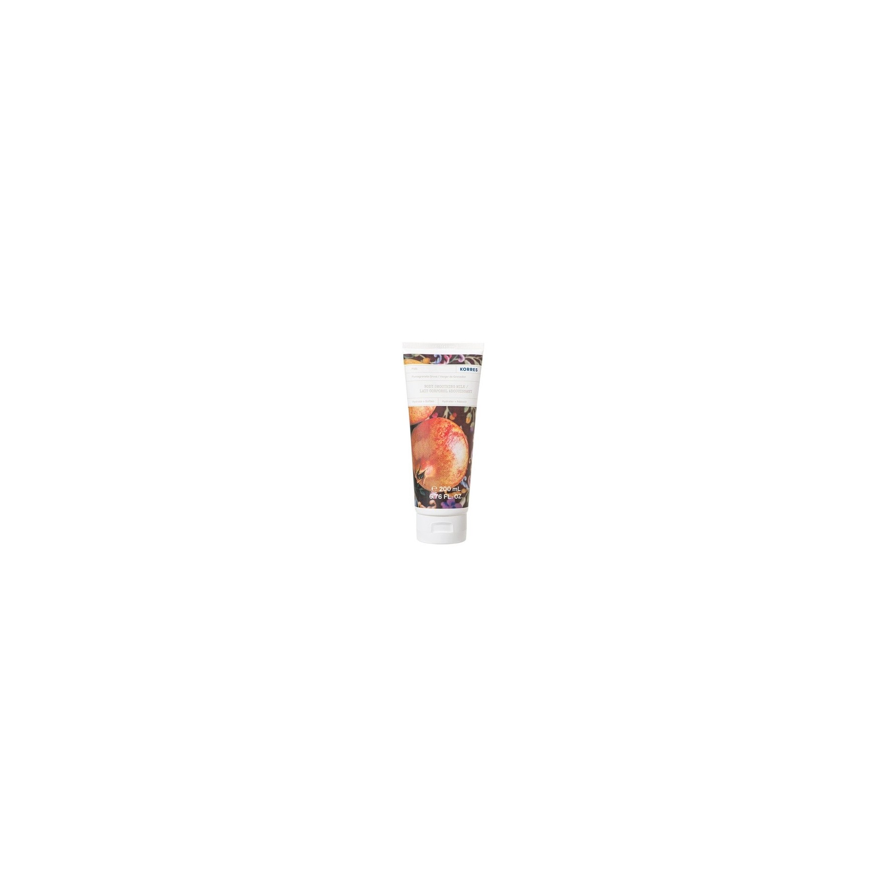KORRES Pomegranate Grove Smoothing Body Milk with Aloe Vera 200ml