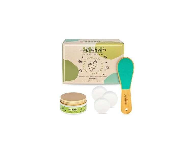MAD Beauty Make it your Own Pedicure Set with Ginger Pear Foot Care and Accessories