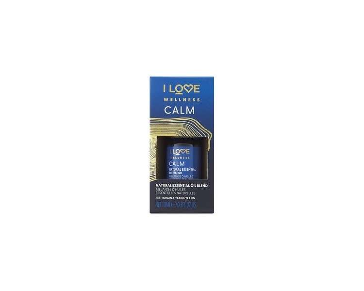 I Love Wellness CALM Essential Oil Blend with Petitgrain and Ylang Ylang 10ml