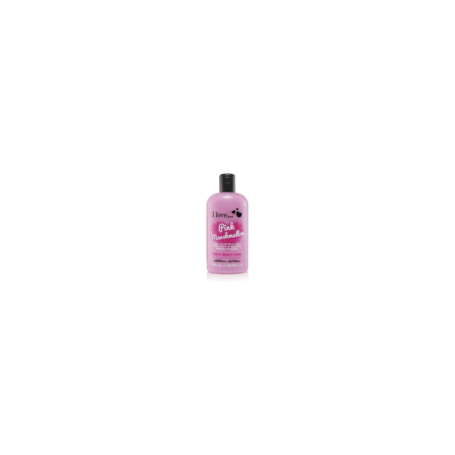 I Love... Pink Marshmallow Bubble Bath and Shower Creme 500ml