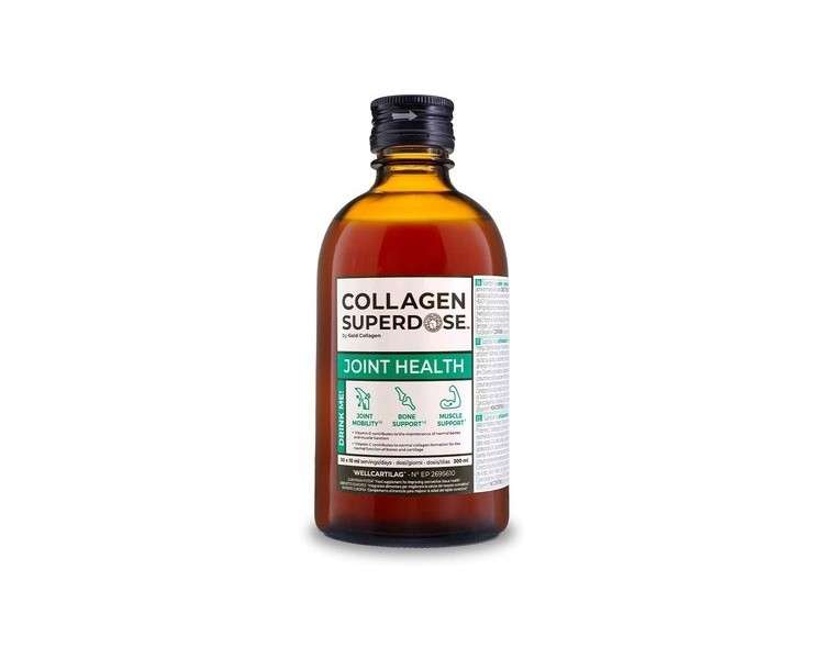 Gold Collagen Collagen Superdose Joint Health Liquid Peptides Drink 30 Day Supply
