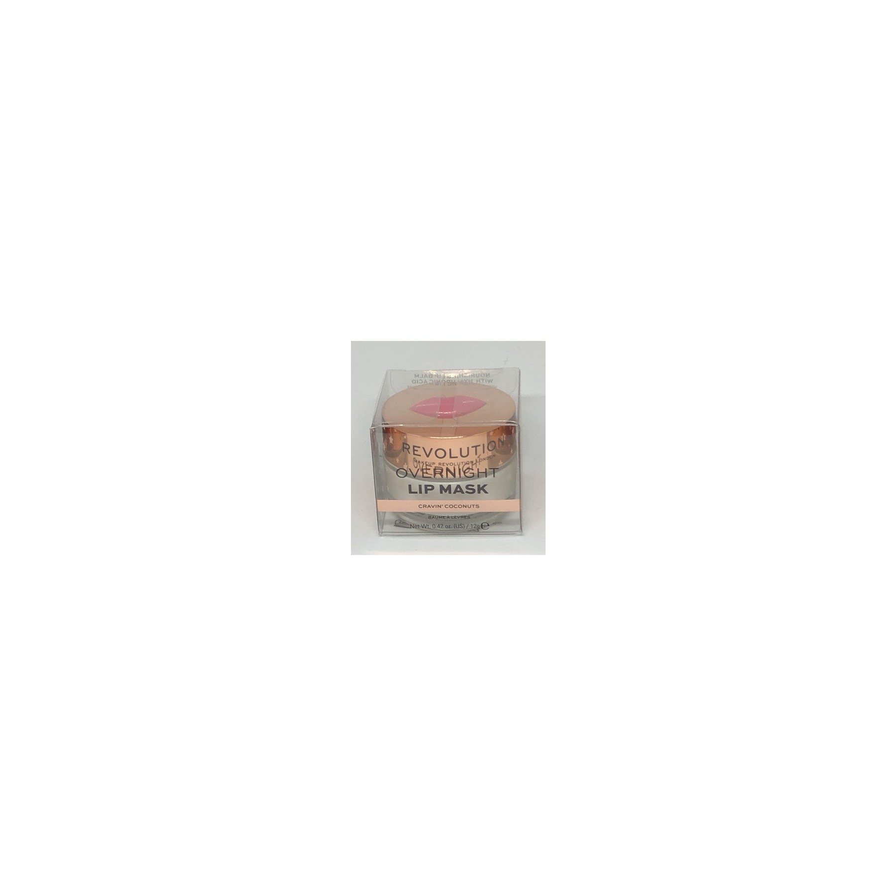 Makeup Revolution Dream Kiss Overnight Lip Balm Mask Cravin' Coconuts