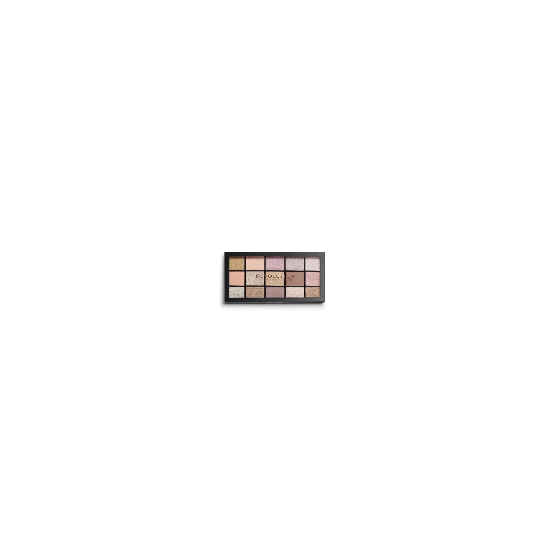 Makeup Revolution Reloaded Fundamental Eyeshadow Palette 15 Shades 16.5g