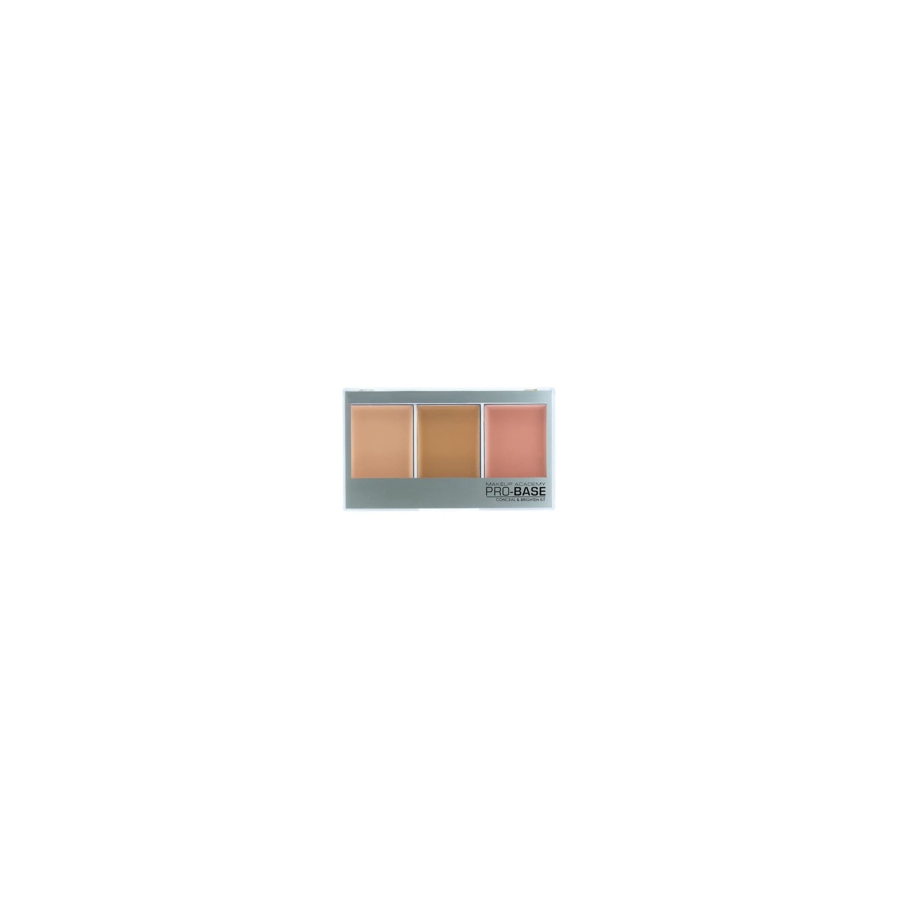 MUA Pro Base Conceal & Brighten Trio Kit Porcelain Beige 11g