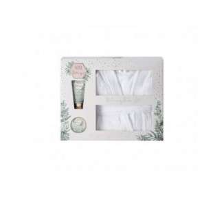 Style & Grace Spa Botanique Relaxing Bath Robe Gift Set with Body Butter, Body Lotion, and Bath Robe - Eco Packaging