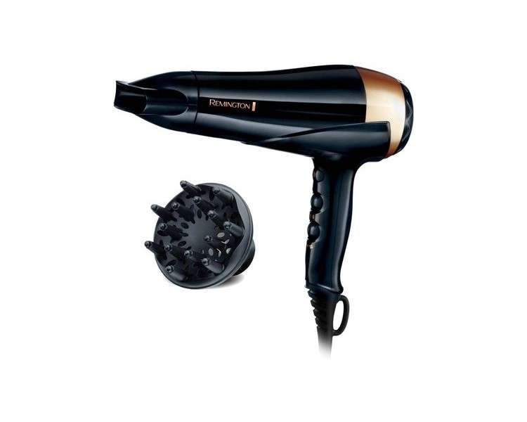 Remington D6098 Hair Dryer 2200W Ionic Enhancing Shine for Natural and Colored Hair