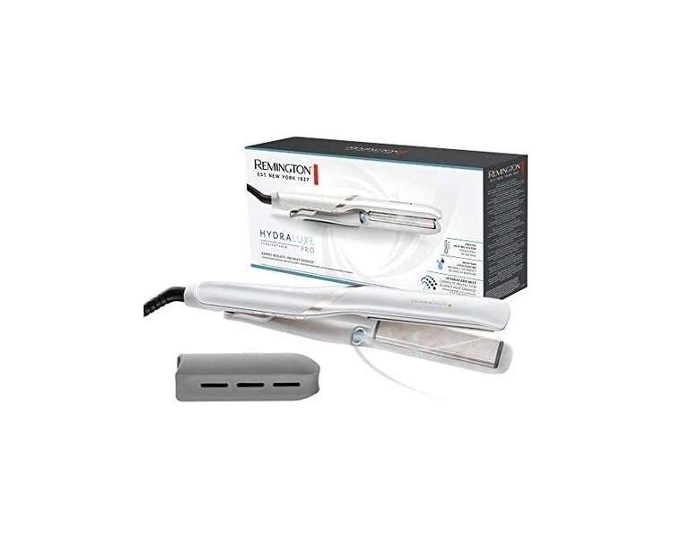 Remington Hydraluxe Pro Hair Straightener with Hydracare Mist Technology and Moisture Lock Ceramic Coating