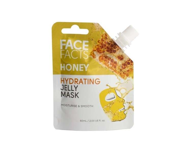 Face Facts Honey Jelly Mask Hydrating 2 in 1 Mask and Cleanser 60ml