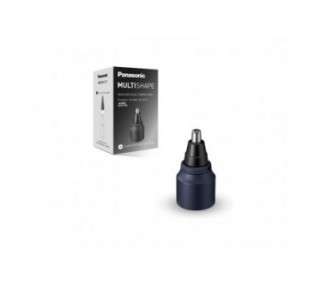 Panasonic Multishape ER-CNT1 Trimmer Attachment for Nose, Ear, and Facial Hair Wet & Dry Black