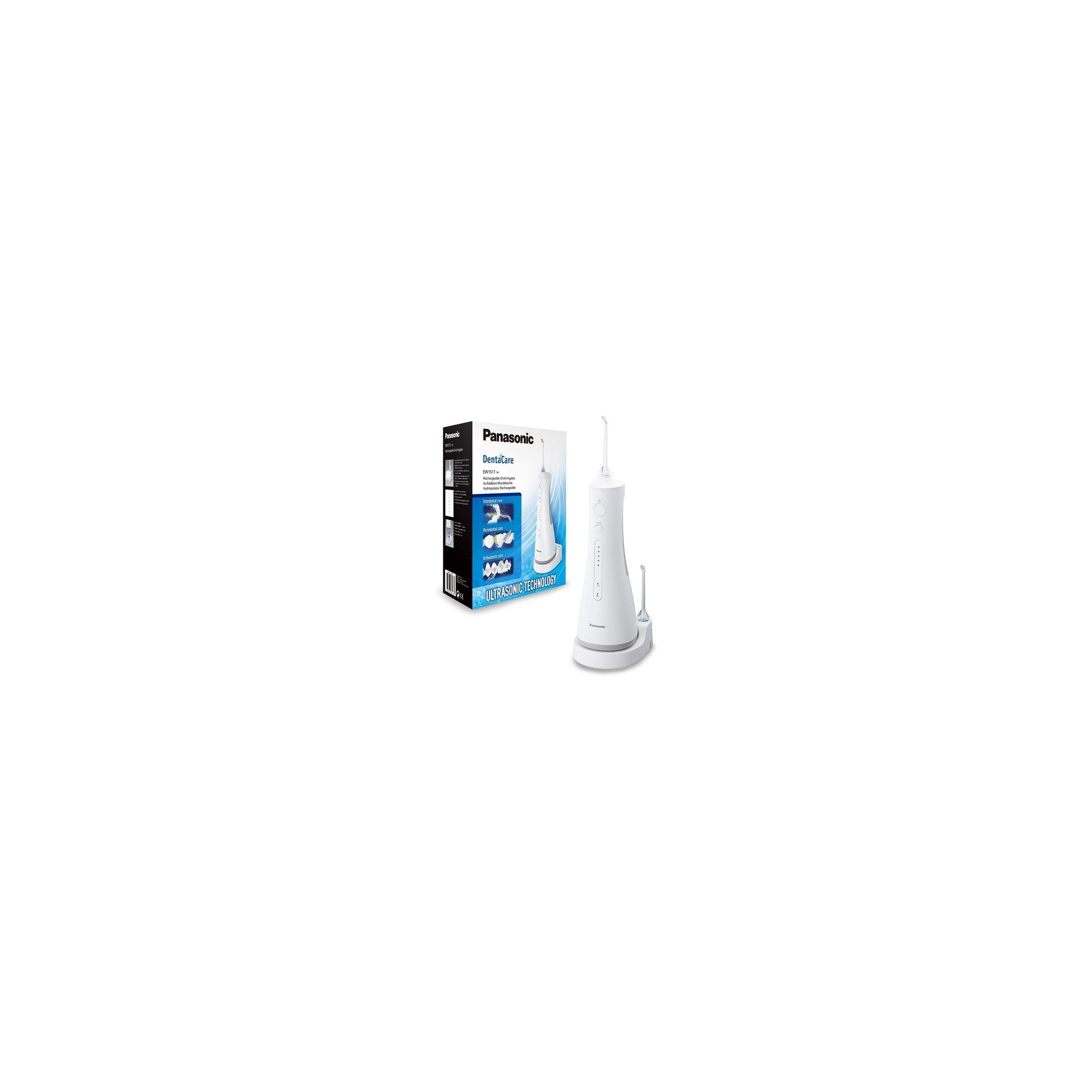 Panasonic Ultra Sonic EW1511 Electric Oral Irrigator White