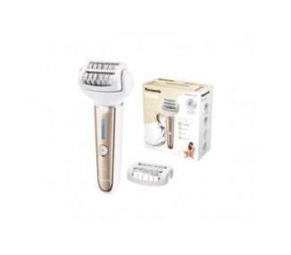 Panasonic ES-EL3A-N503 2-in-1 Women's Epilator for Arms and Legs Wet & Dry - Gold