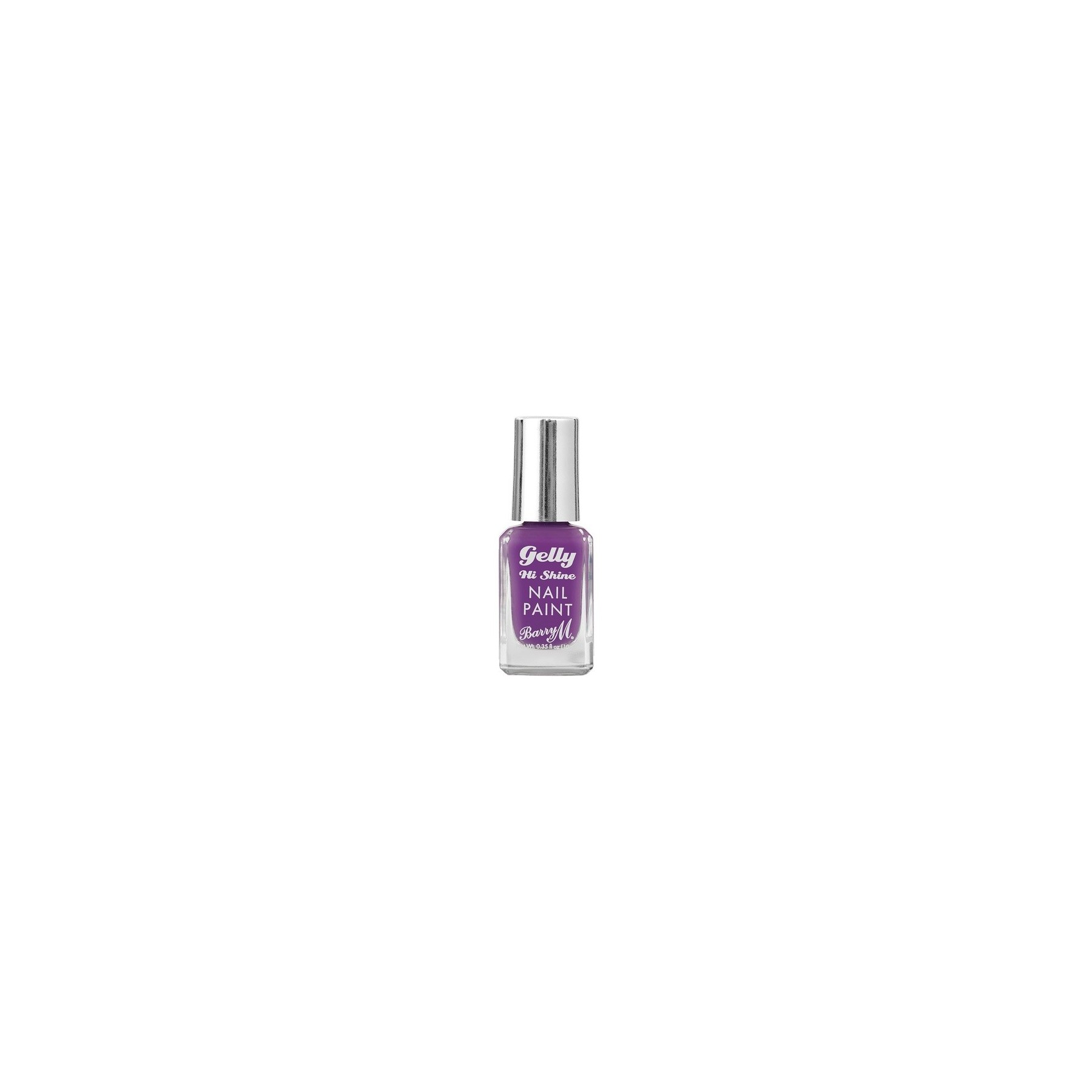 Barry M Gelly Nail Paint Lilac Parma Violet 10ml