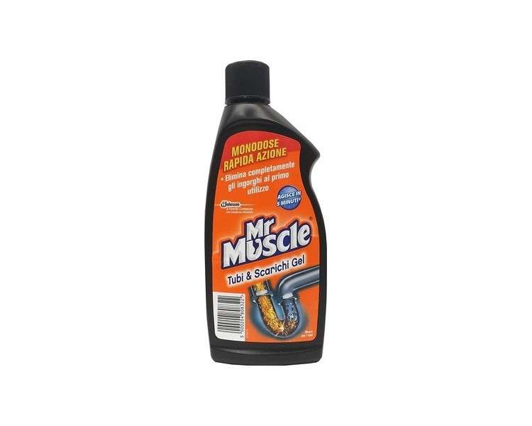 MR. Muscle Gel Tube and Exhaust Pack of 6 - 500ml Cleans in 5 Minutes