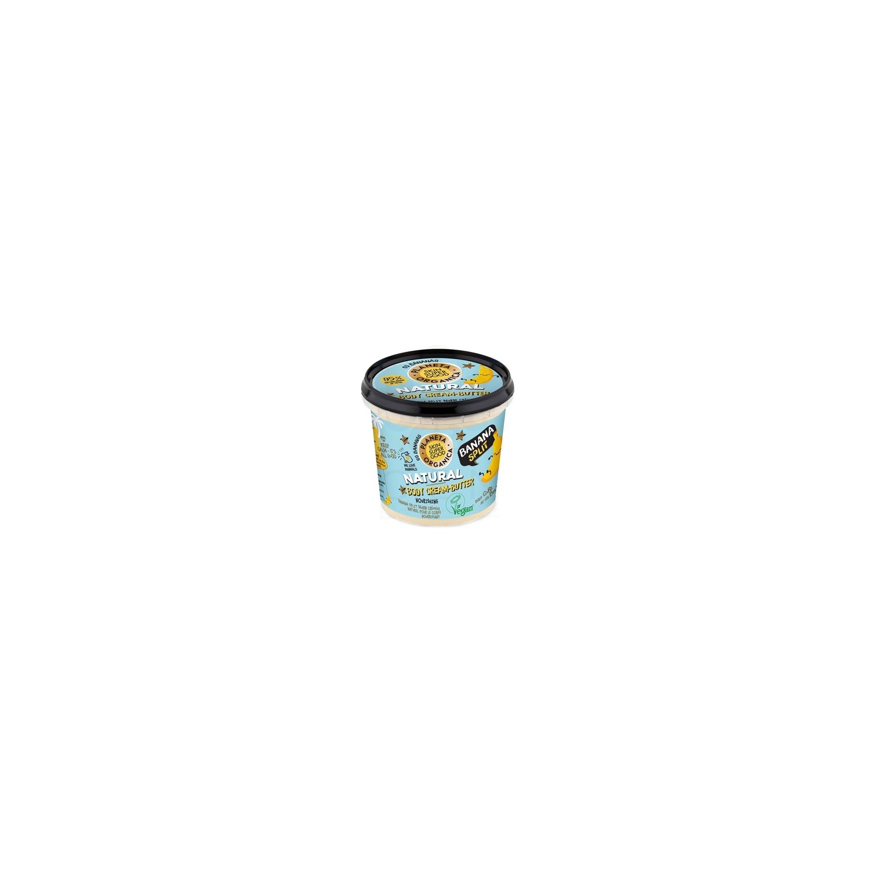 SKIN SUPER GOOD Natural Banana Split Body Cream-Butter 360ml