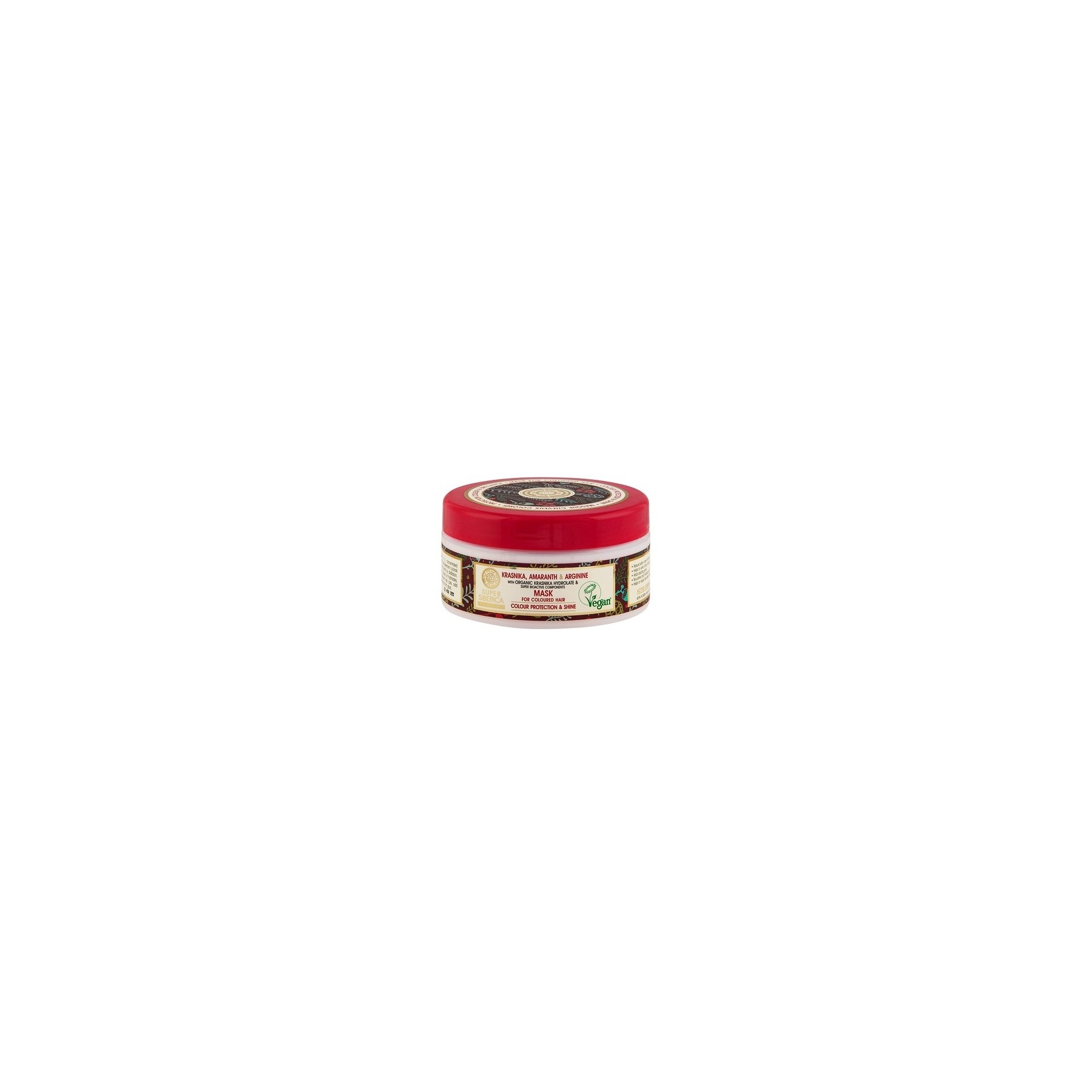 Natura Siberica Super Cranberry Amaranth & Arginine Mask for Colored Hair 300ml