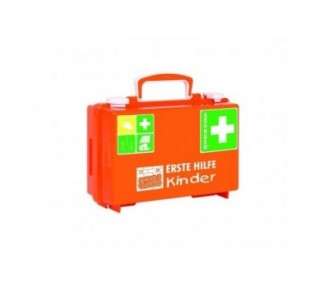 Söhngen Quick-CD Combination School First Aid Kit for Children Orange - Special Filling for Children 6 Years and Older - Children's First Aid Kit with Bandages/Plasters in Children's Sizes