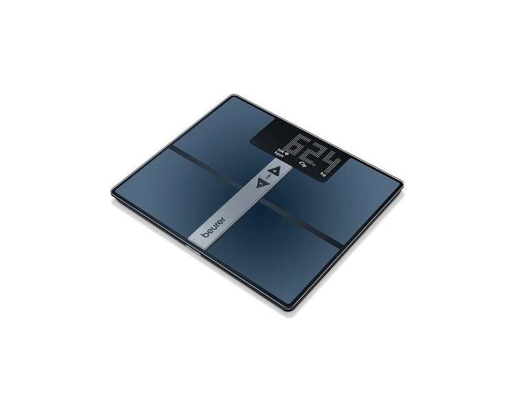 Beurer BF 980 Diagnostic Scale with WIFI and Bluetooth Body Analysis Recording and Graphical Evaluation via App - Measures Heart Rate