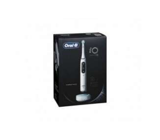 Oral-B iO Series 10 Electric Toothbrush with 7 Cleaning Modes and iOSense Stardust White