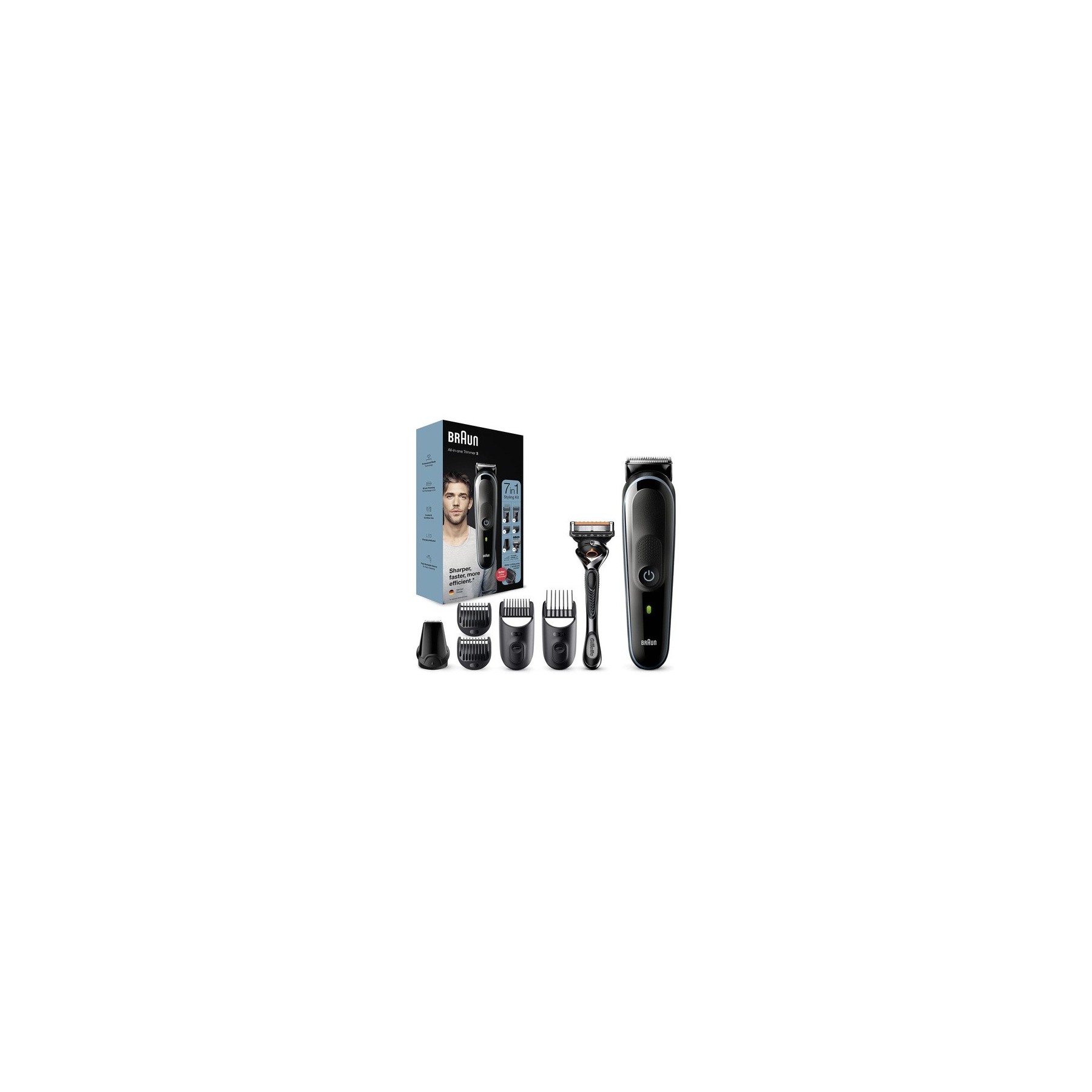 Braun Multi-Grooming Kit MGK3345 Razor 7in1