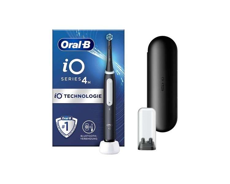Oral-B iO Series 4 Magnetic Toothbrush Matt Black + Case