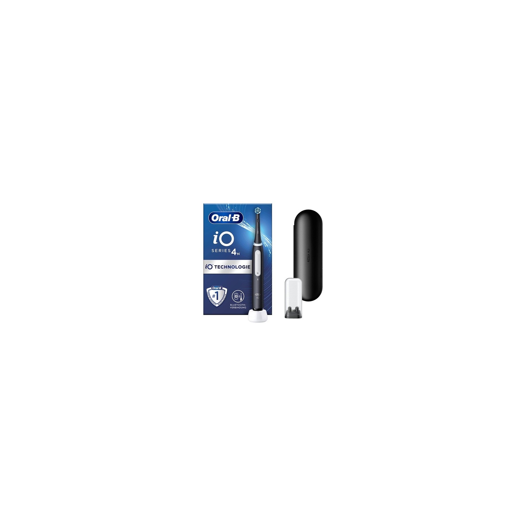 Oral-B iO Series 4 Magnetic Toothbrush Matt Black + Case
